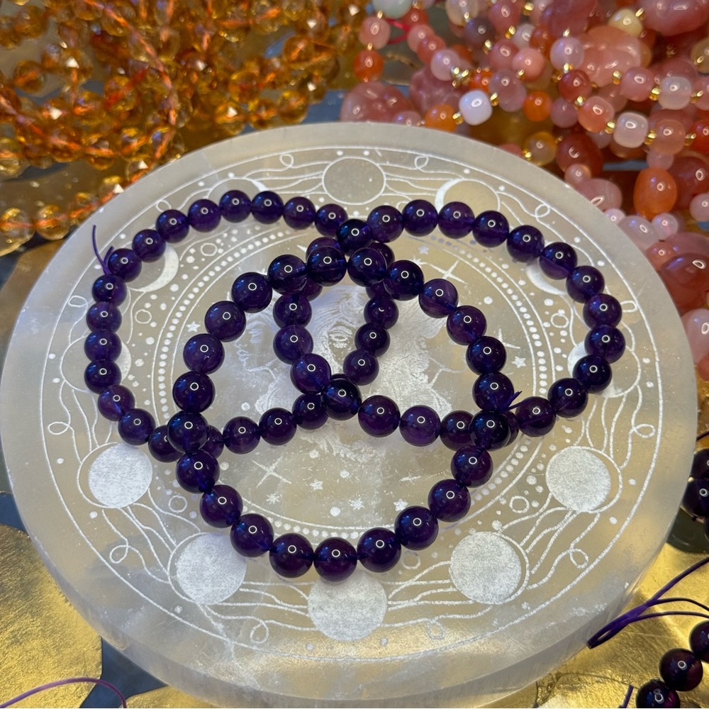 Brazilian Amethyst Bracelet 🦄 AMB - Picture 2 of 4
